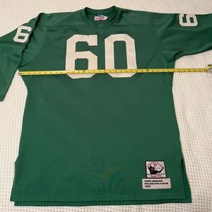 NFL Mitchell & Ness Throwbacks 1960 Philadelphia Eagles Chuck Bednarik Jersey